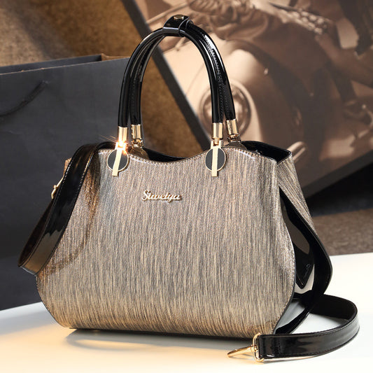 Minimalist Tote Bag for Women Large Capacity Shoulder Crossbody Handbag, Elegant Everyday Purse for Moms with Timeless Style