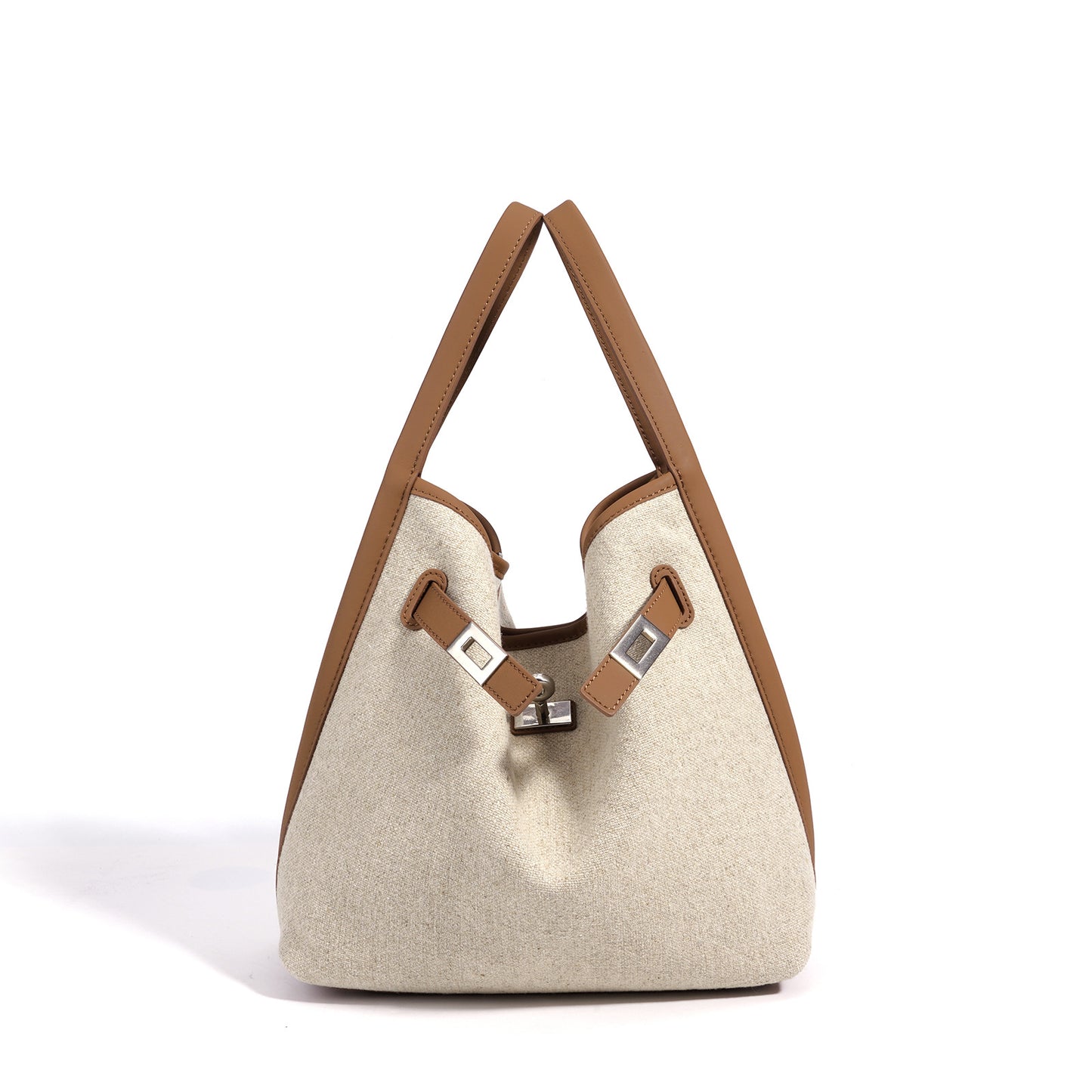 New Premium Niche Basket Bucket Tote Bag, Crossbody Shoulder Purse, Genuine Leather Commute Handbag for Women