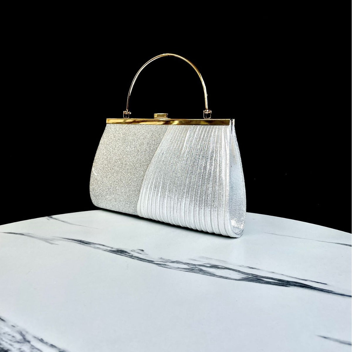 Dazzling Rhinestone-Embellished Small Square Evening Bag for Women, A Sparkly Top-Handle Crossbody Clutch Perfect for Banquets Parties & Special Occasions