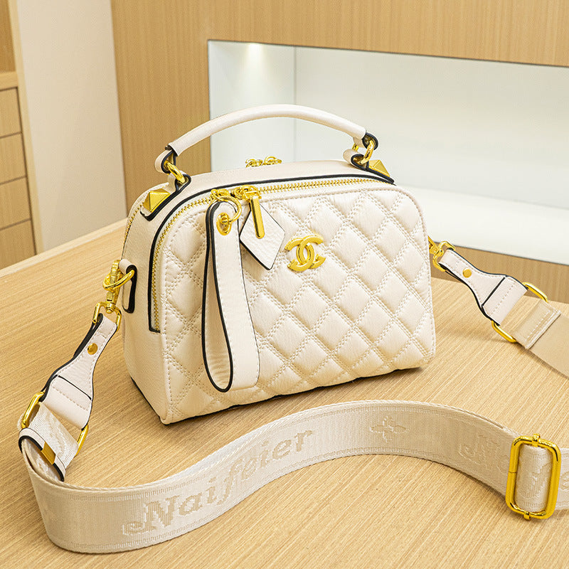 New Arrival Quilted Pillow Bag for Women, Spacious Genuine Leather Shoulder Crossbody Handbag with a Premium Puffy Design, Chic Everyday Essential