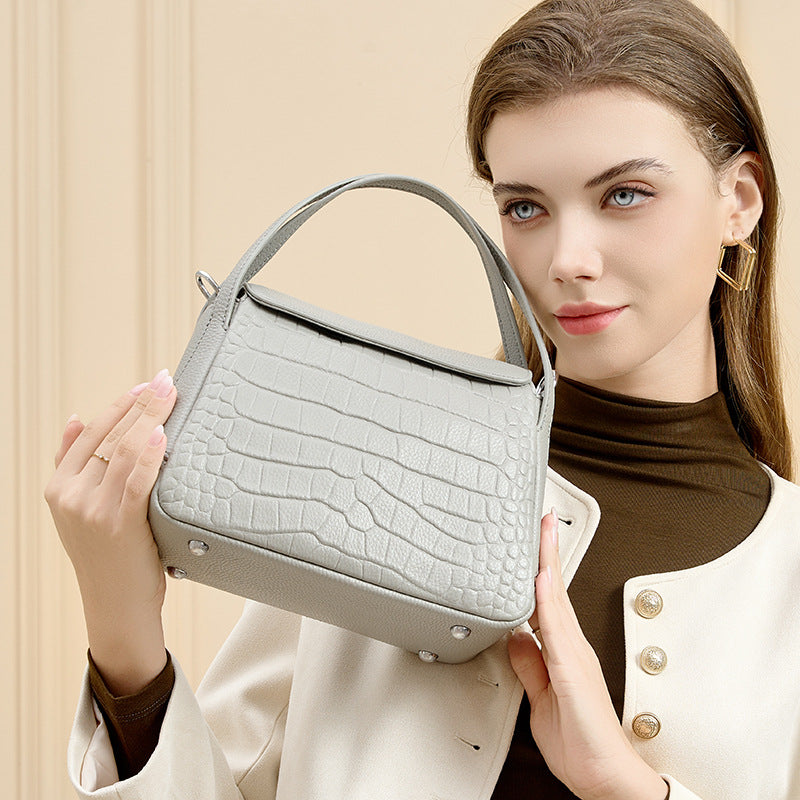New Niche Premium Crossbody Shoulder Bag, Versatile Small Top Handle Purse, Perfect Commute Handbag for Working Women