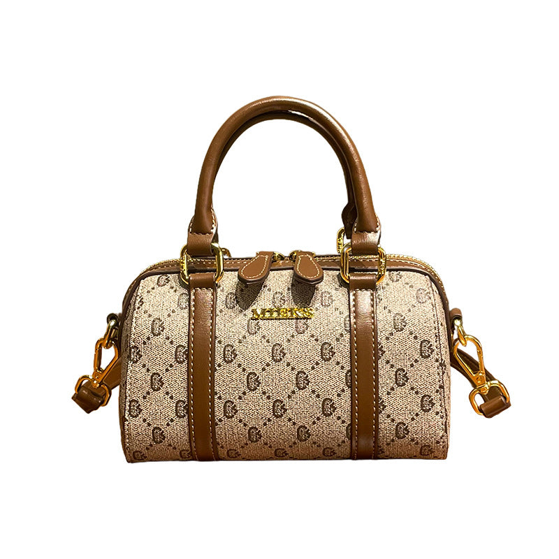 New Arrival Printed Pillow Bag for Women, Trendy Quilted Shoulder Crossbody Handbag with Top Handle, A Chic Everyday Essential