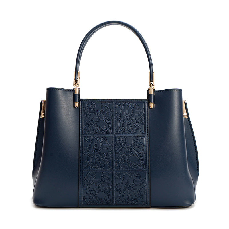 Exquisite Chinese-Style Embroidered Handbag for Women | New Mommy Tote with 3-in-1 Top-Handle/Shoulder/Cross-Body Carry | Elegant Embroidered Purse with Practical Versatility | Thoughtful Birthday Gift for Moms, Wives & Girlfriends