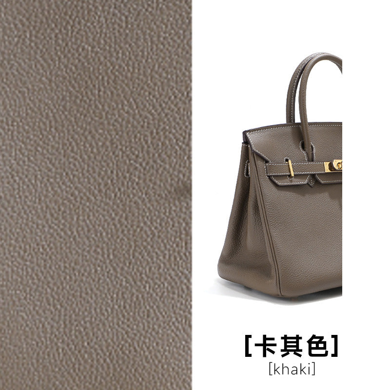 Chic Top-Layer Cowhide Birkin & Kelly-Inspired Tote Bag for Women, Premium Genuine Leather Large Capacity Top-Handle Crossbody Shoulder Handbag with Sophisticated Design, Ideal Commuter Purse