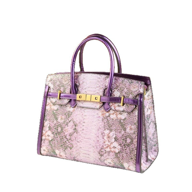 New Arrival Birkin-Inspired Light Luxury Tote Bag for Women, Unique Designer Top-Handle Handbag with Premium Sophisticated Design, Perfect Office Work Bag for Commute & Everyday