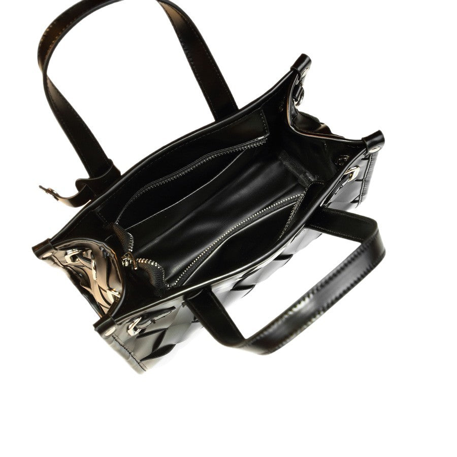 New Arrival Woven Turn-Lock Birkin-Inspired Small Handbag for Women, Unique Stylish Top-Handle Bag with Versatile Premium Design, Perfect Everyday Purse