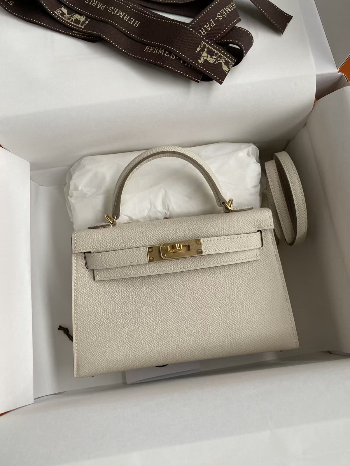 Genuine Leather Handmade Waxed Thread Mini 2nd Gen Kelly-Style Bag for Women, Classic Palm Texture Shoulder Crossbody Top Handle Purse, Premium Handbag for Ladies