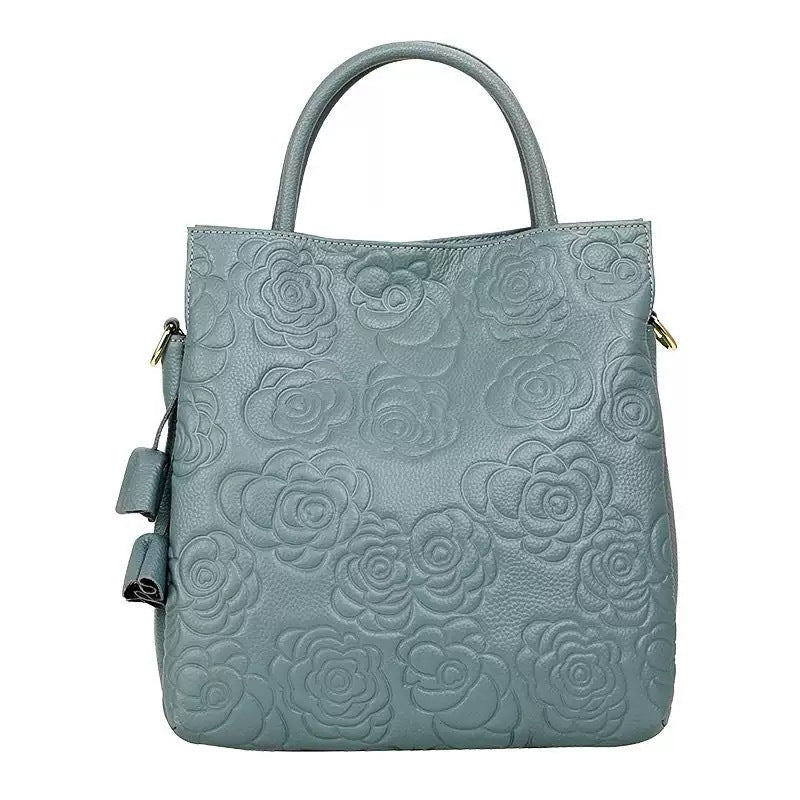 New Red Bridal Wedding Bag in Top Layer Cowhide, Light Luxury Mom Top Handle Purse, Perfect Commute Handbag for Women
