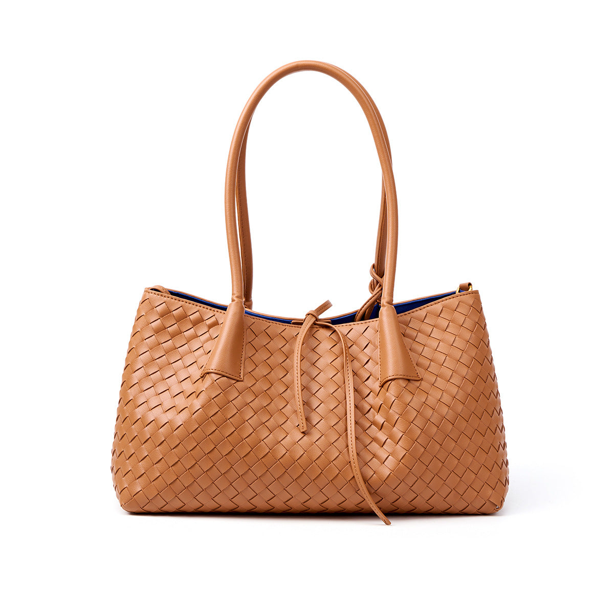 Genuine Cowhide Handwoven Underarm Shoulder Bag for Women, New Cross-Border Versatile Casual Top Handle Tote, Large Capacity Everyday Purse for Ladies