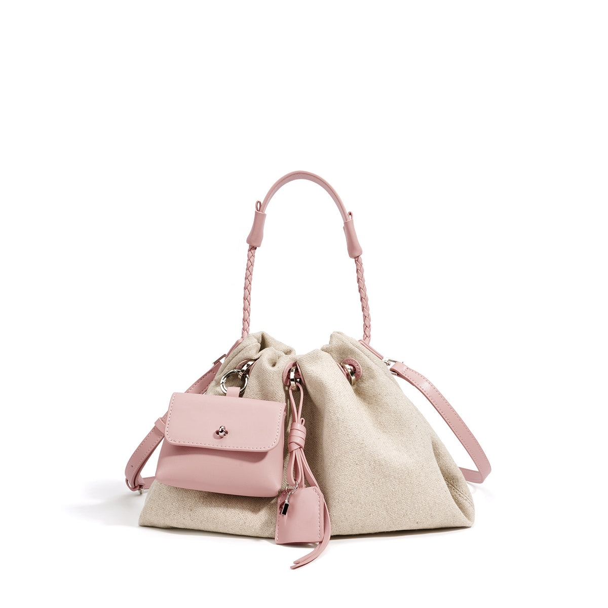 Genuine Leather Drawstring Cloud Bag for Women, Fashionable Versatile Shoulder Crossbody Top Handle Purse, Premium Minimalist Large Capacity Handbag for Ladies