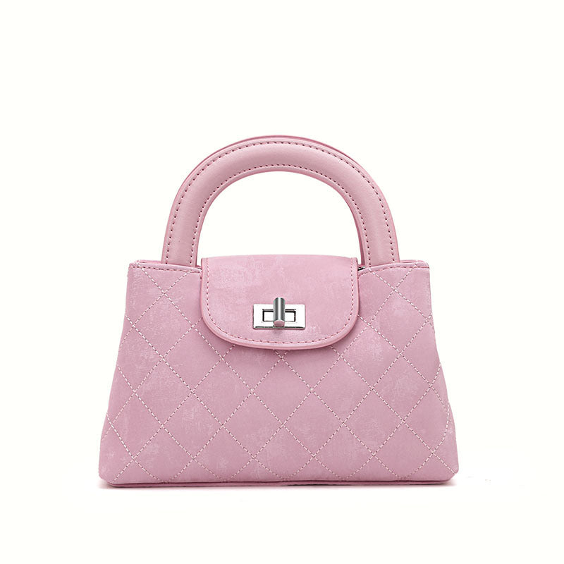 New Silver Chinese Style Silk Satin Chain Bag, Small Square Crossbody Top Handle Purse, Elegant Modern Oriental Handbag for Women