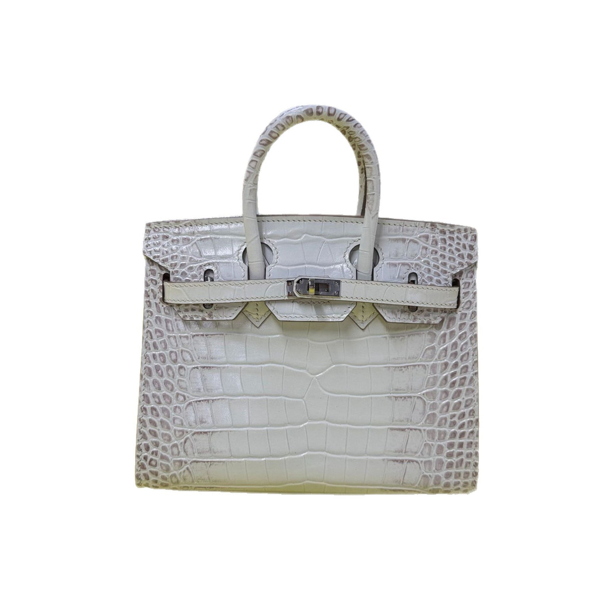Premium Hand-Stitched Croc-Embossed Leather Tote Bag for Women, External Stitching with Steel Hardware & Burnished Edge Finish, Birkin-Inspired 20/25/30 Top-Handle Purse in Top-Layer Cowhide