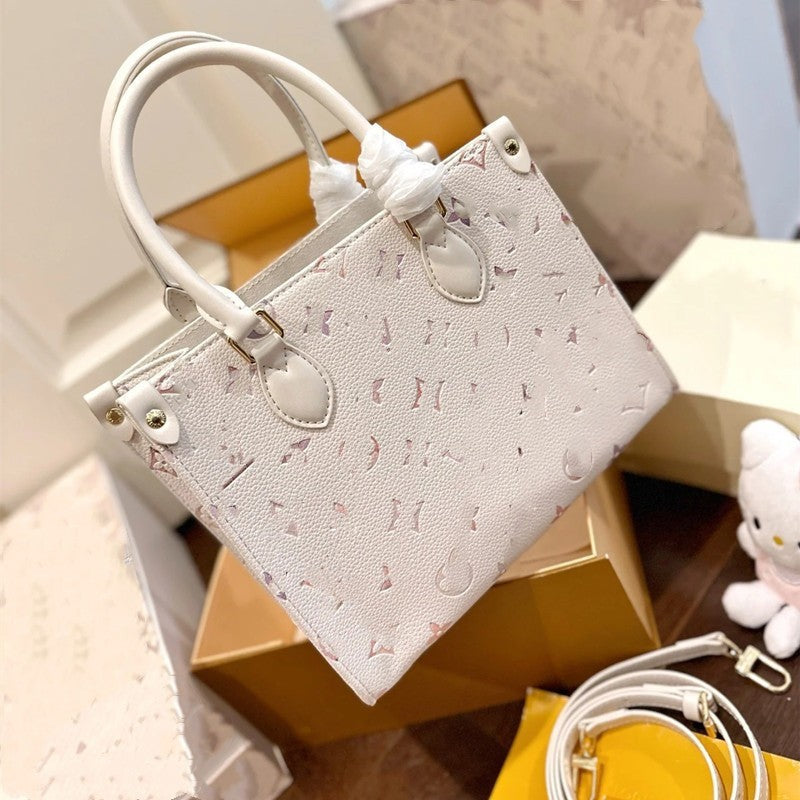 Genuine Leather Iridescent Limited Edition Pillow Bag for Women Qixi Festival Fairy Messenger Handbag with Dreamy Color-Shifting Finish