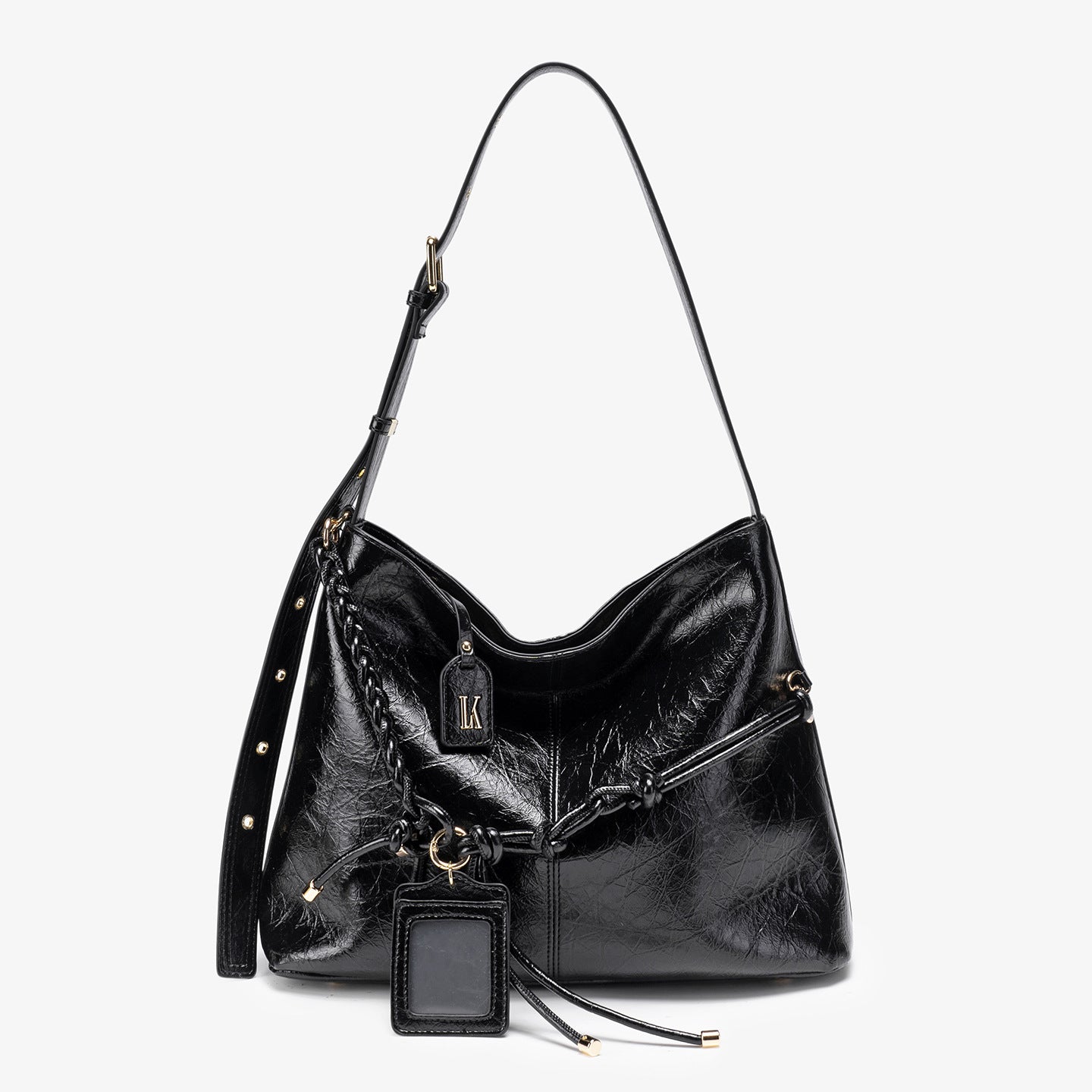 Genuine Leather Vintage Large Capacity Tote Bag for Women, Fashionable Versatile Commute Shoulder Underarm Top Handle Purse, Minimalist Casual Everyday Handbag for Ladies