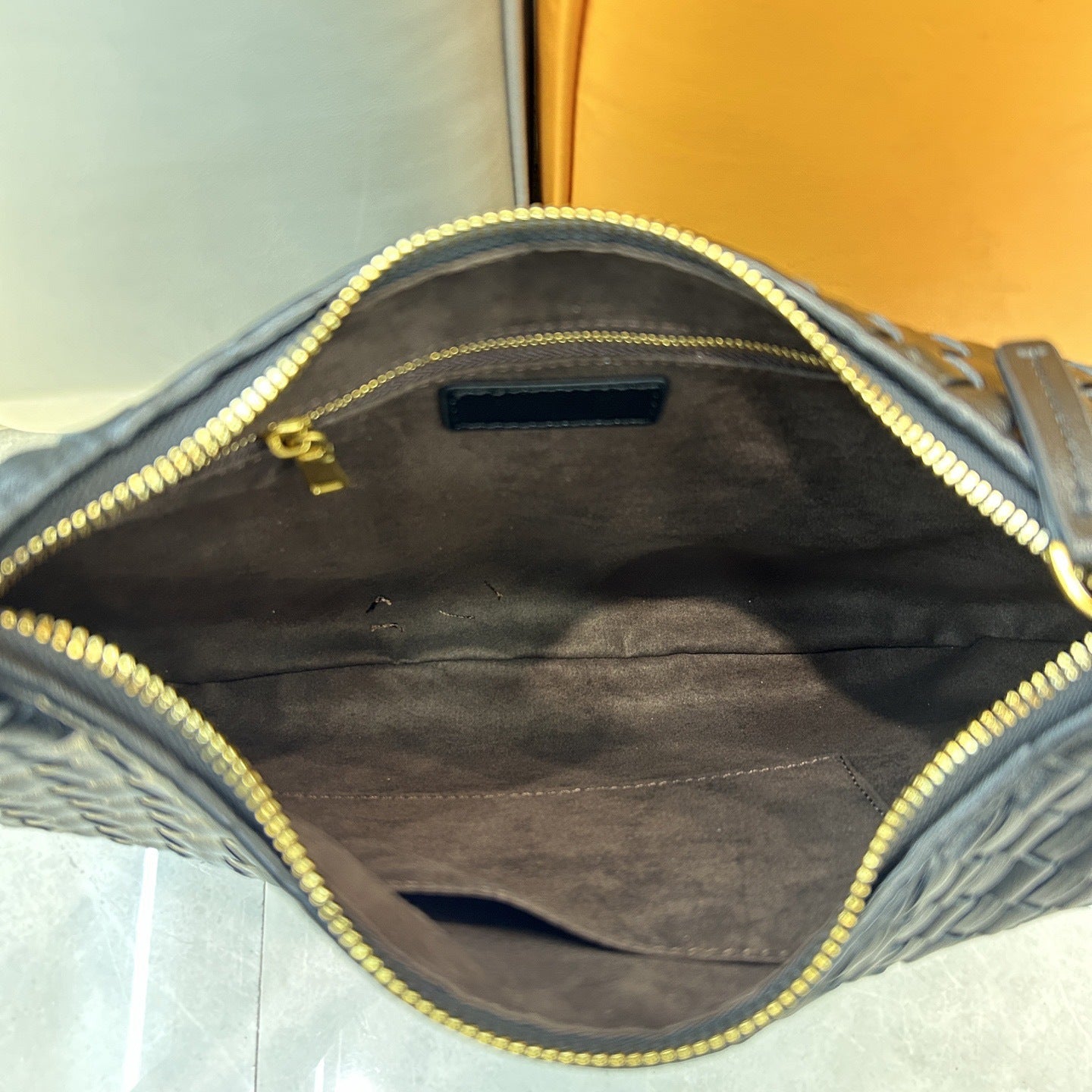 Large High-End Handmade Woven Tote, Casual Wide Strap, Fashion Commuter Shoulder & Underarm Bag