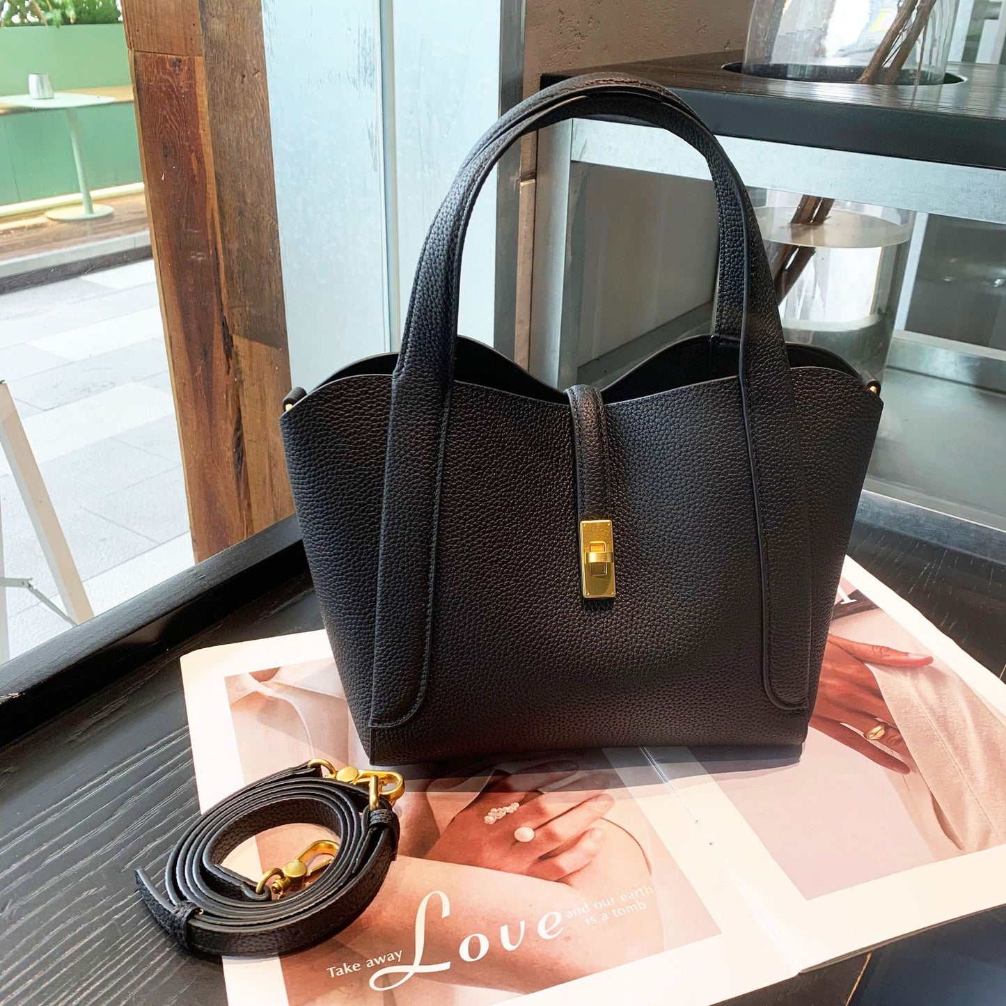 Genuine Top Layer Cowhide Basket Bucket Bag for Women, New Large Capacity Top Handle Crossbody Purse, Versatile Everyday Handbag for Ladies