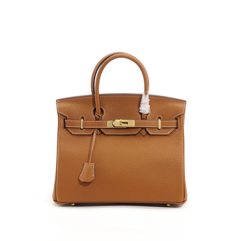 Genuine Top Layer Pebbled Cowhide Birkin-Style Bag for Women, Large Capacity Commute Top Handle Shoulder Crossbody Purse, Premium Leather Handbag for Ladies