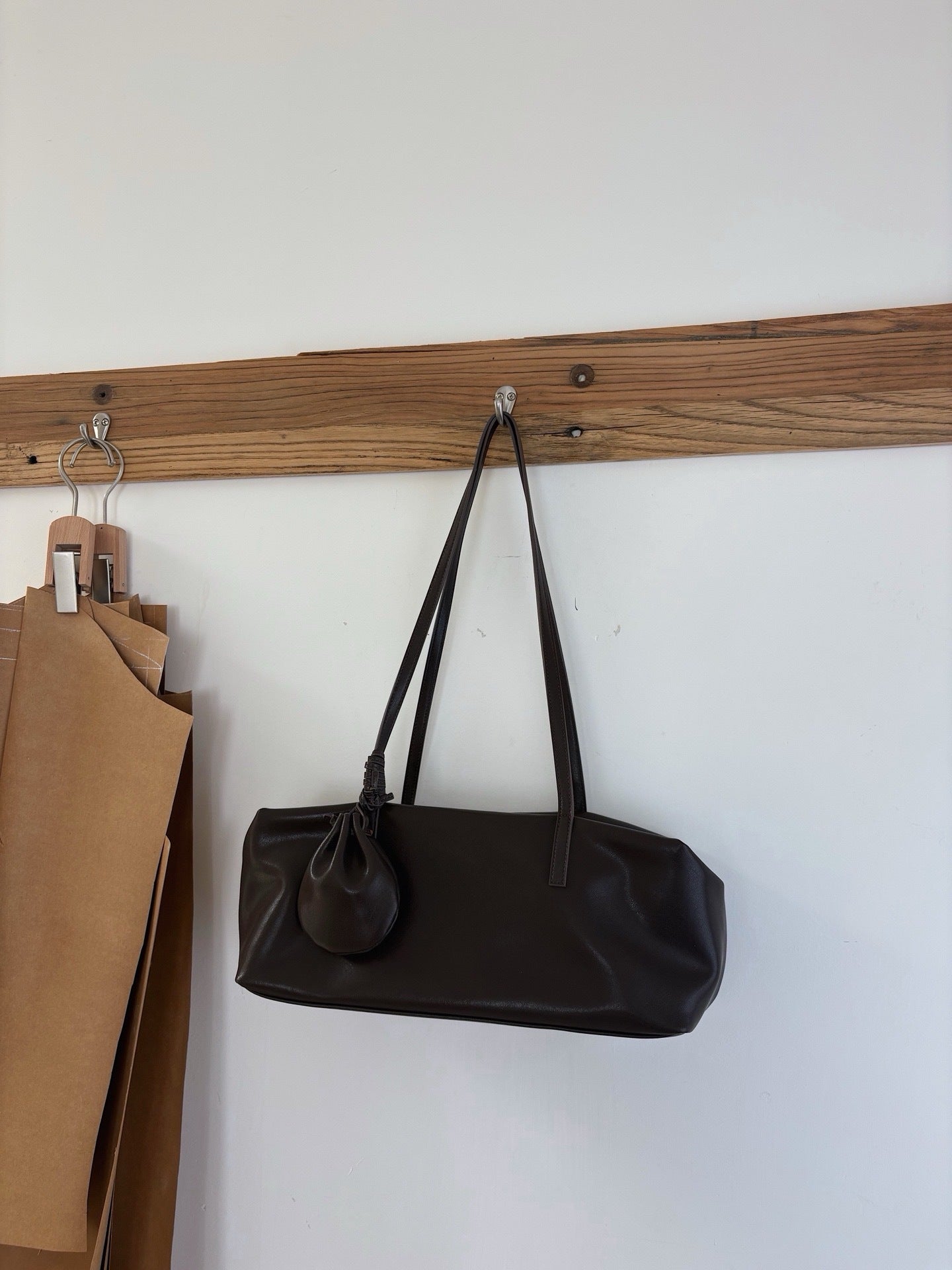 Genuine Leather Large Capacity Cloud Bag for Women, Designer Niche Summer Top Handle Shoulder Purse, Fashionable Casual Handbag for Ladies