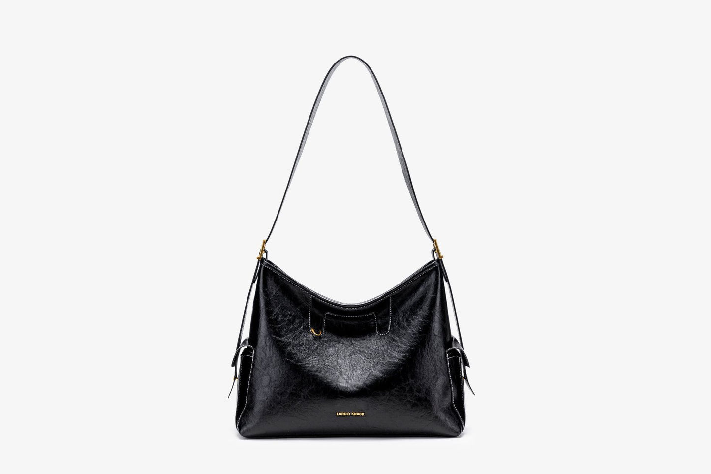 Genuine Vegetable-Tanned Leather Underarm Bag for Women, New Premium Commute Shoulder Crossbody Top Handle Purse, Versatile Everyday Handbag for Ladies