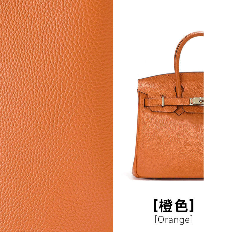 Chic Top-Layer Cowhide Birkin & Kelly-Inspired Tote Bag for Women, Premium Genuine Leather Large Capacity Top-Handle Crossbody Shoulder Handbag with Sophisticated Design, Ideal Commuter Purse