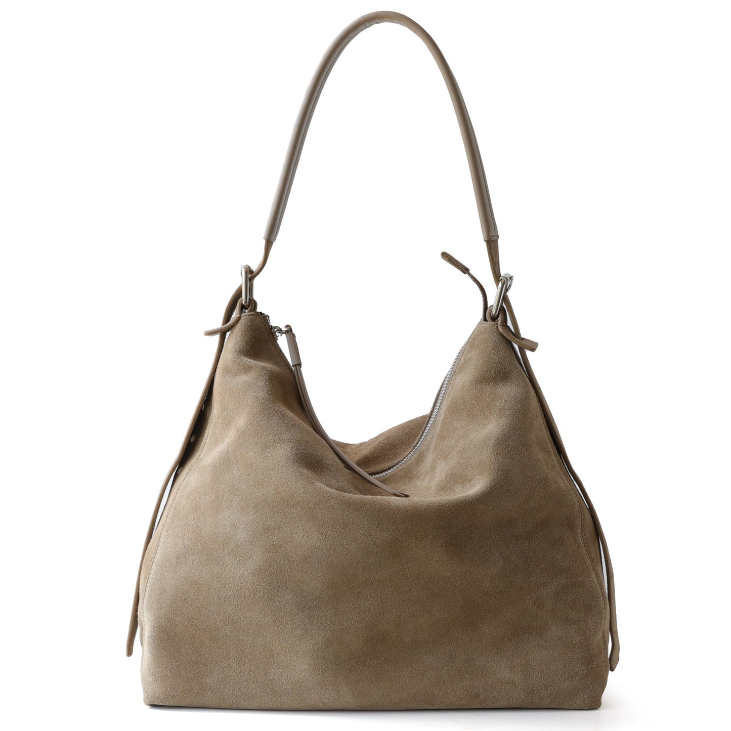 Frosted Cowhide Tote Bag for Women Large Capacity Shoulder Crossbody Handbag, Minimalist Fashion Purse with Soft Suede-Like Texture