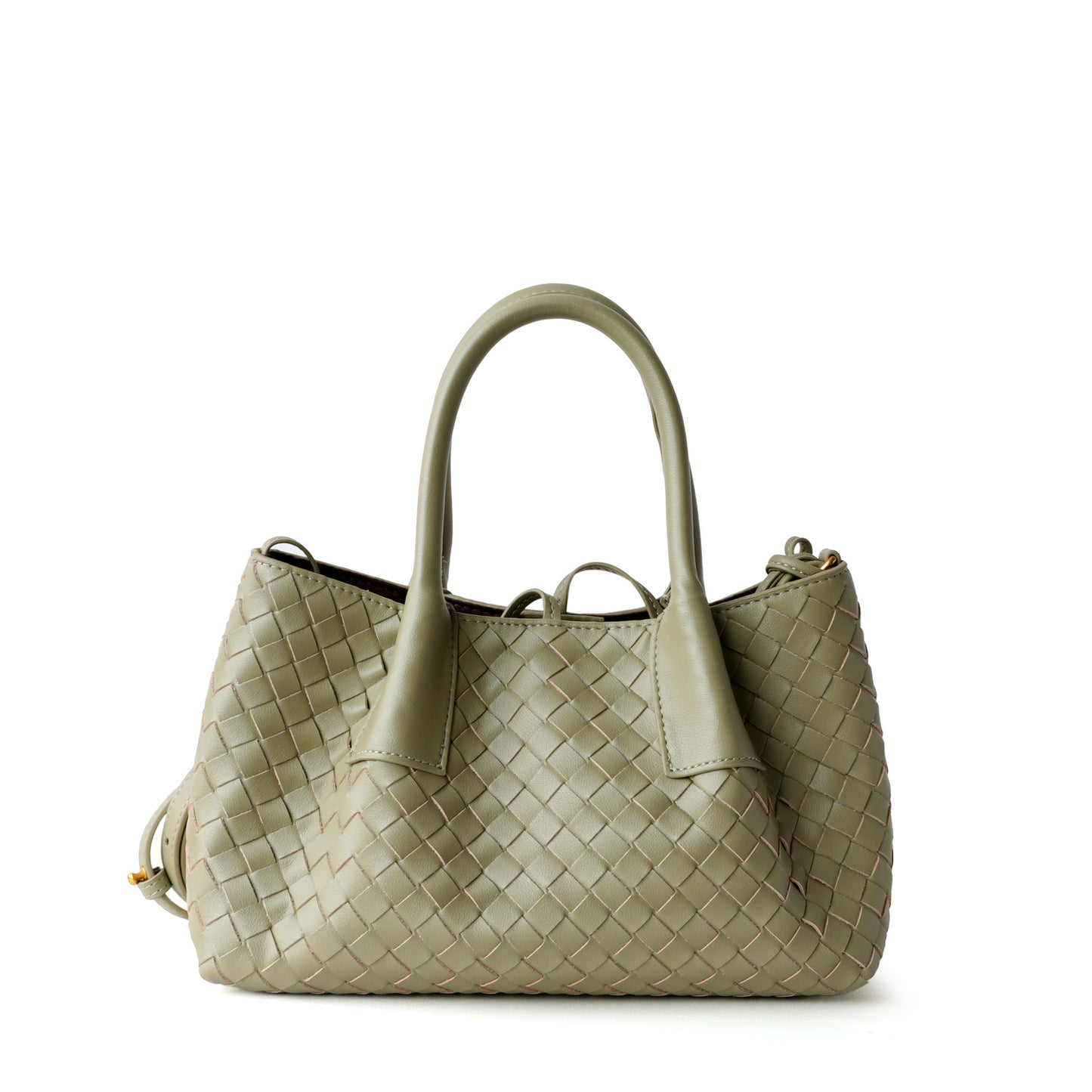 French Style Handwoven Cowhide Tote Bag for Women Premium Genuine Leather Shoulder Crossbody Handbag, Versatile Casual Purse with Artisan Craftsmanship