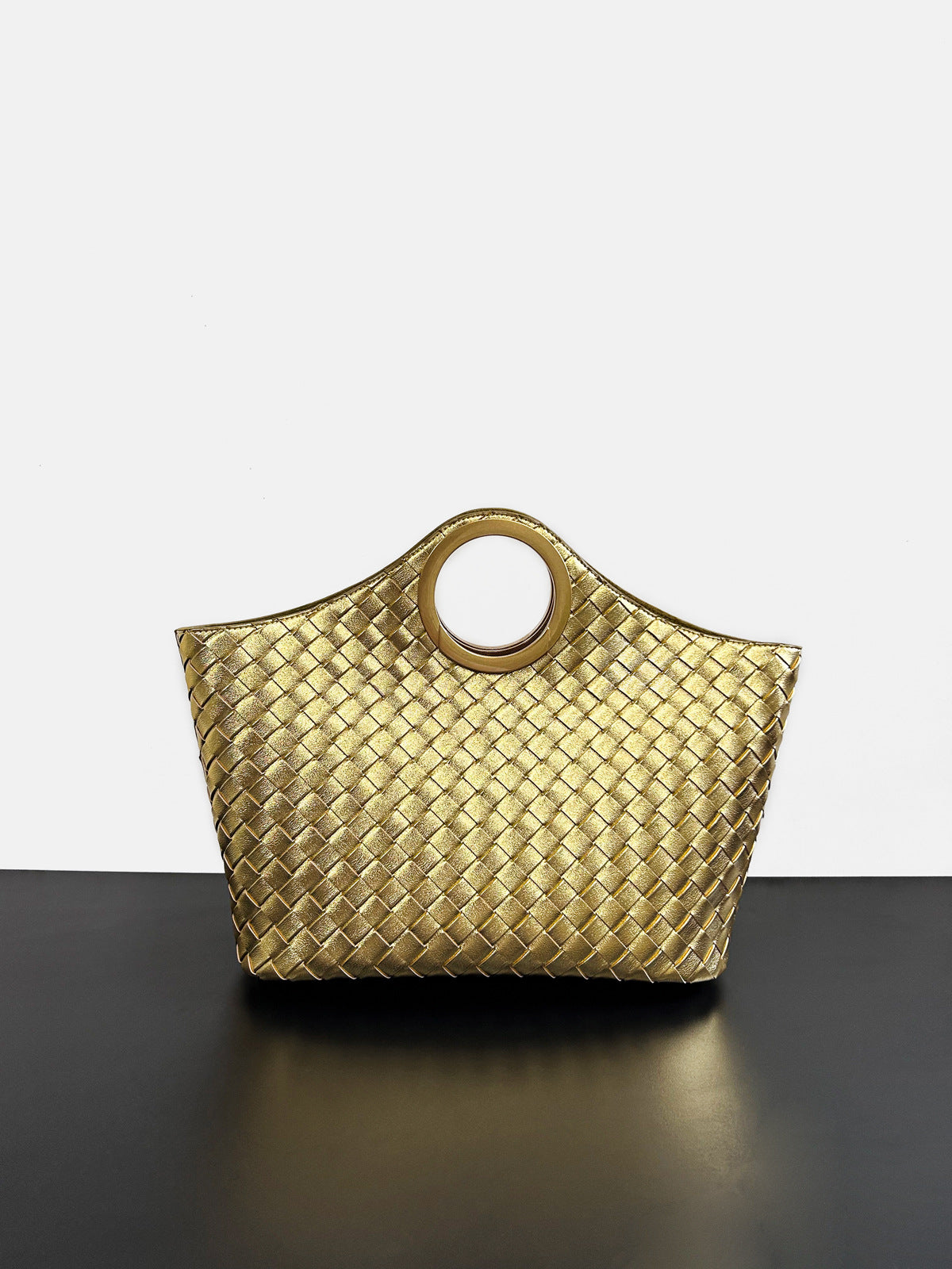 Genuine Cowhide Ring Handle Bucket Tote Bag for Women, New Fashionable Commute Shoulder Crossbody Purse, Premium Basket Handbag for Ladies