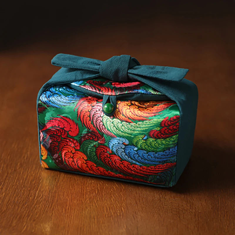 Outdoor Travel Teaware Storage Bag Cotton Material Tea Cozies Portable For One Teapots Two Cups Tea Set Cozies Ceremony Decor