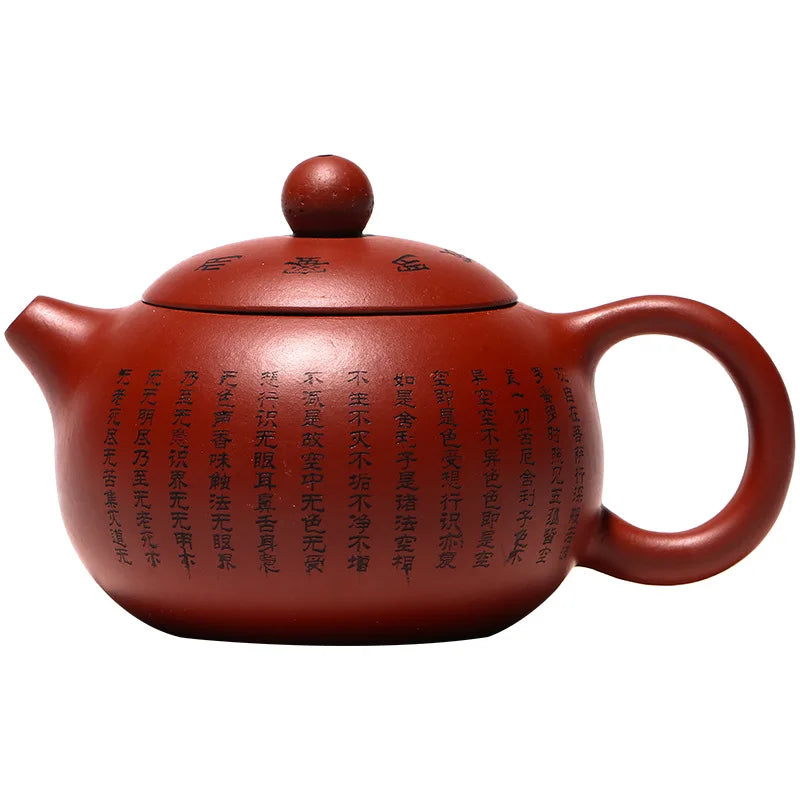 Portable Dahongpao Teaware 150ml Yixing Tea Pot Purple Clay Xishi Teapot Beauty Kettle Handmade Chinese Tea Ceremony Gift