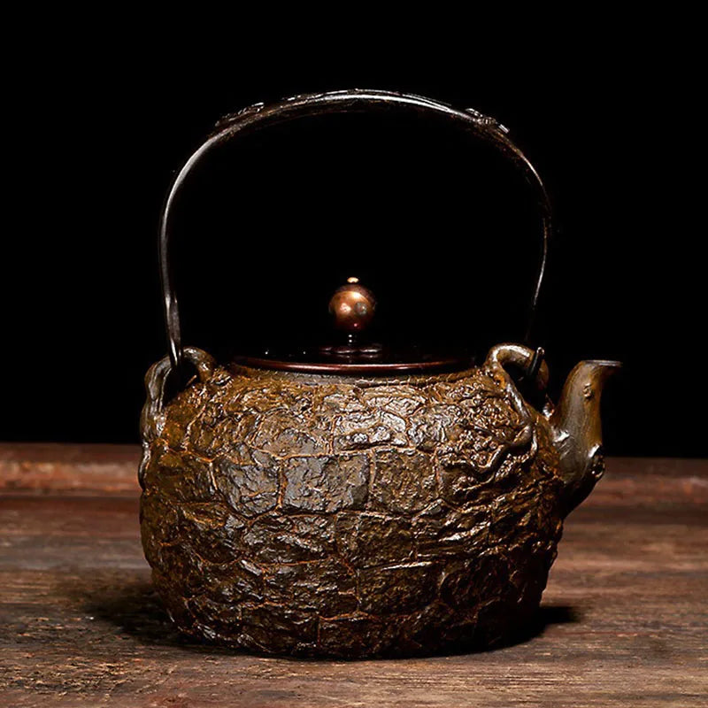 Portable Tea Pot Japanese Iron Teapot for Brewing Tea Vintage Teapots To Boil Water Kung Fu Water Jug Puer Oolong Yixing Teapot