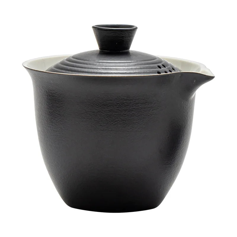 Portable Teapot Teacup Set with Travel Kit Kung Fu Teaware Ceramic Outdoor Tea Pots Chinese Tea Pot and Cup Set