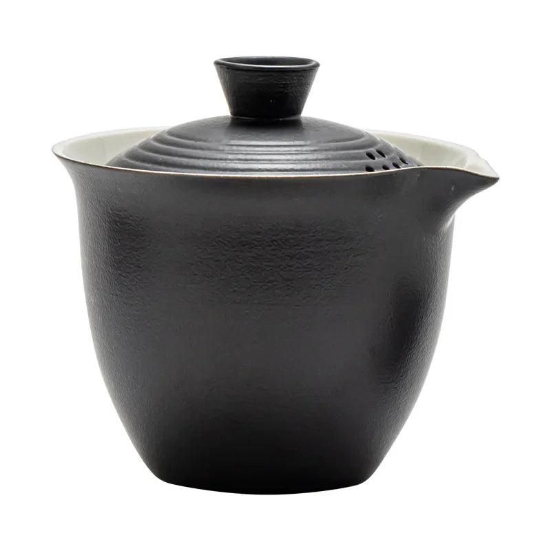 Portable Teapot Teacup Set with Travel Kit Kung Fu Teaware Ceramic Outdoor Tea Pots Chinese Tea Pot and Cup Set