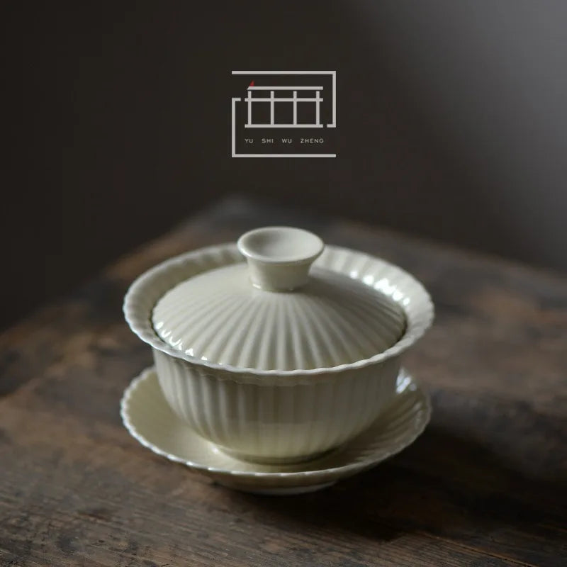 Private Customize Chinese Tea Set Tea Set Ceramic Portable Teapot Set Travel Gaiwan Tea Cups of Tea Ceremony Teacup Fine Gifts