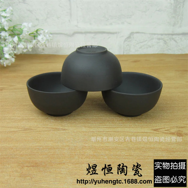 Purple Clay Cup Chinese Tea Cup YiXing Teacup Hong Ni cup for tea