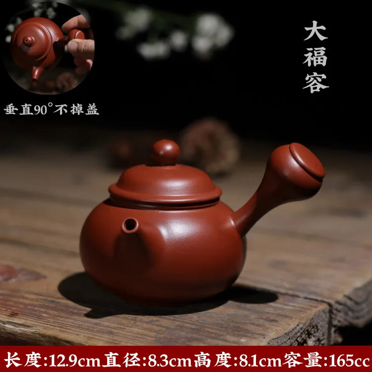 Purple Clay Teapot Handmade Tea Set Pot Chinese Kung Fu Tea Pot Kettle Teapot big FUrong Ceramic Pottery China Tea Set Pitcher