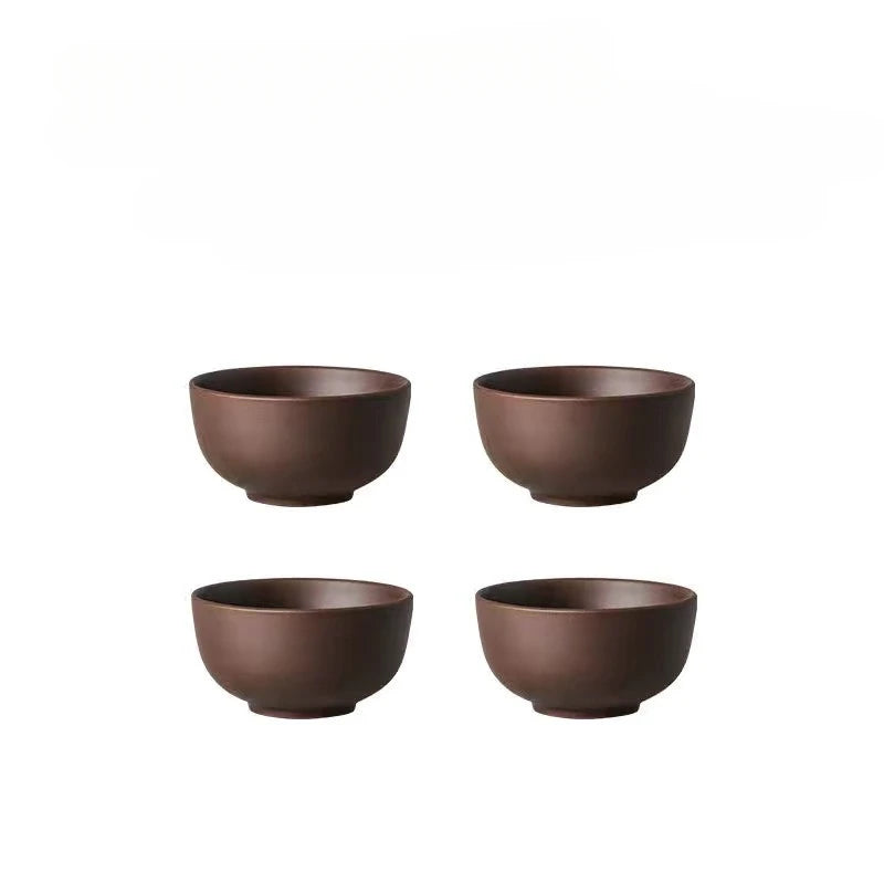 Purple Clay Teapot Red Clay Red Clay Ceramic Filter Small Size Tea Pot Kung Fu Tea Pothousehold Tea Making Set