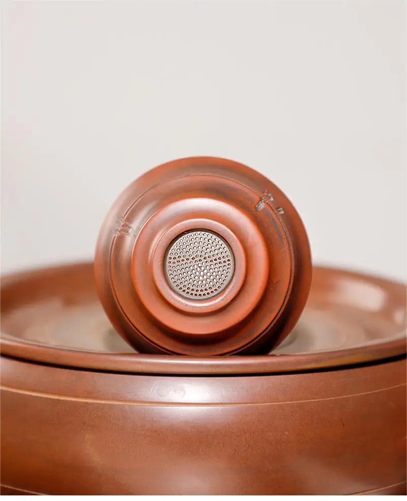 Qinzhou Nixing Clay Pure Handmade  Tea Leak Tea filt(Not Yixing Zisha)  Ceramic  Kung Fu Tea Set Drinkware Tea Ceremony