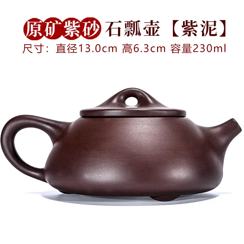 Retro Handmade Teapot Zisha Teaware Set Purple Clay Chinese Yixing Tea Pots Tea Kettle Tea Accessories Tea Infuser