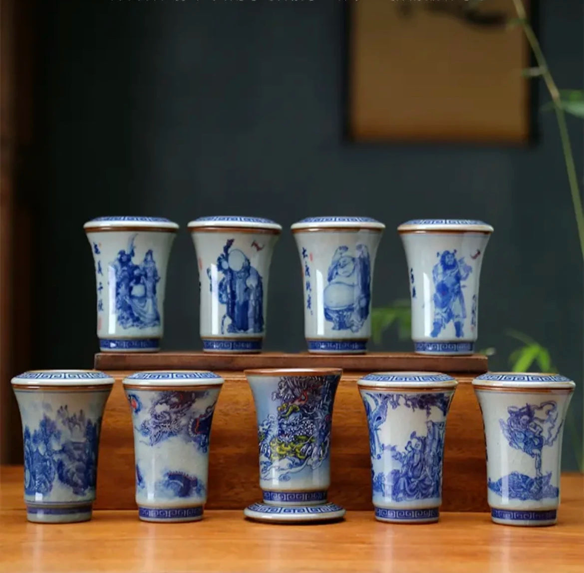Jing De Zhen Antique Clay Smell Tea Cup Opening Pottery Tea Cup Set Teaware Bowl For Tea Ceremony Coffee Mugs River Teacup Zen
