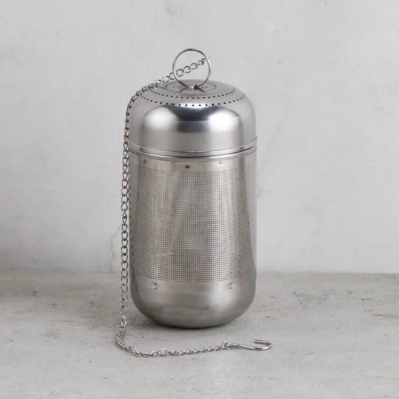 Stainless Steel Tea Infuser Tea Leaves Spice Seasoning Ball Strainer Teapot Fine Mesh Coffee Filter Teaware Kitchen Accessories