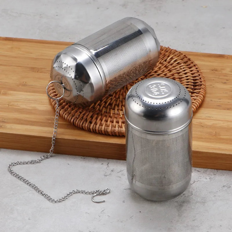 Stainless Steel Tea Infuser Tea Leaves Spice Seasoning Ball Strainer Teapot Fine Mesh Coffee Filter Teaware Kitchen Accessories