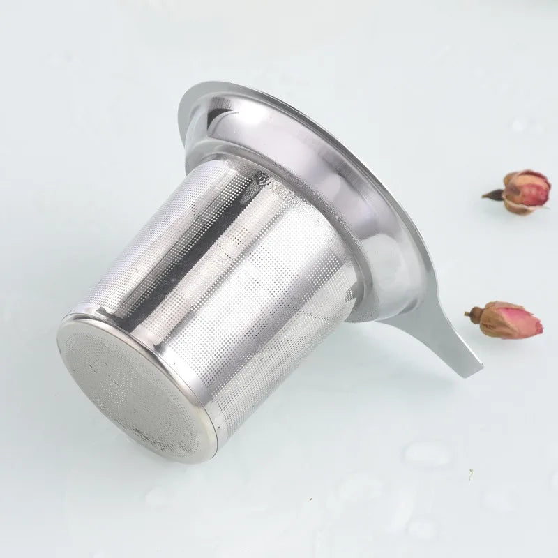 Stainless Steel Tea Infuser Tea Leaves Spice Seasoning Tea Strainer Teapot Fine Mesh Coffee Filter Teaware Kitchen Accessories