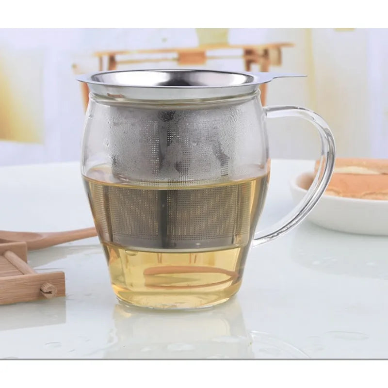 Stainless Steel Tea Infuser Tea Leaves Spice Seasoning Tea Strainer Teapot Fine Mesh Coffee Filter Teaware Kitchen Accessories