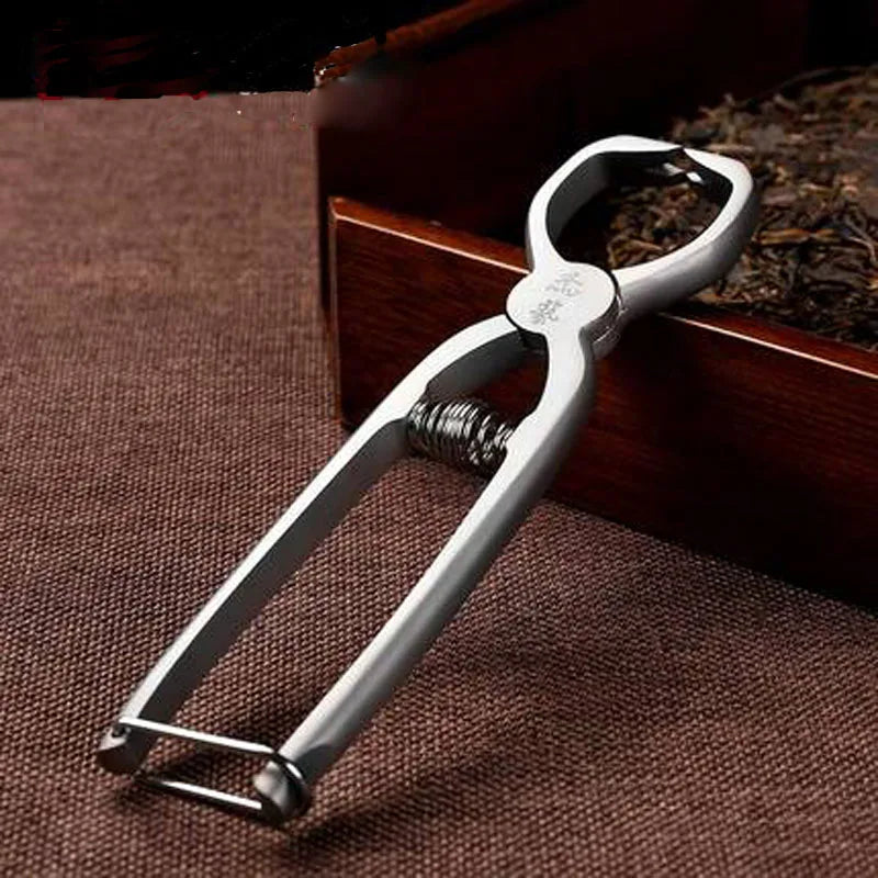 Stainless Steel Tea Pliers, Dark Puer Tea Knife Set Accessories, Pry Tea Tool, Teaware Needles Cones