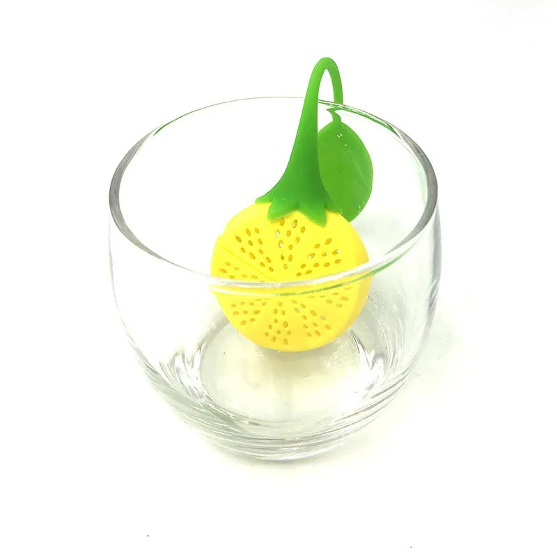 Strawberry Teabag Brewing Device Diffuser Teapot Gadgets Reusable Tea Bag Tea Infuser Coffee Filter Kitchen Silicone Tea Ball