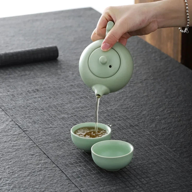 Tea Maker Traditional Chinese Xishi Teapot Pottery Clay Pots Handmade Teaware Gongfu Tea Pot Set Tea Ceremony Tea Infuser