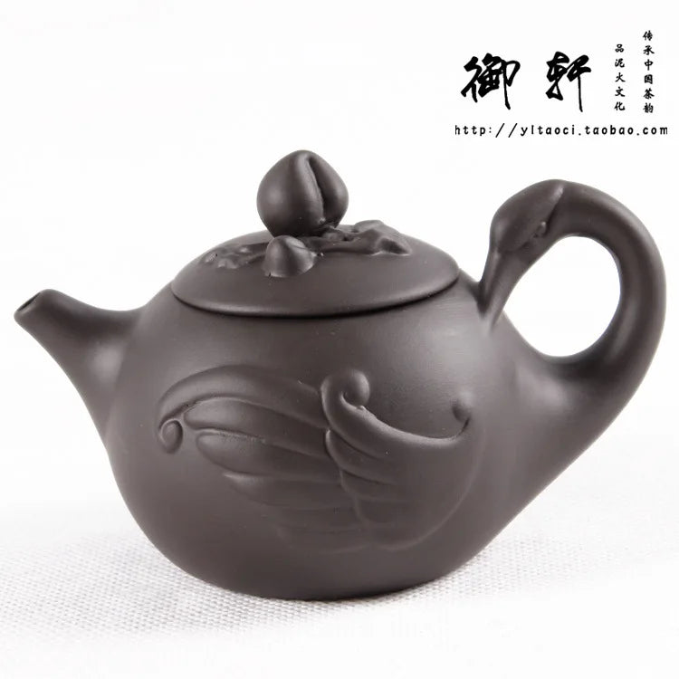 Teapot Yixing Zisha Teapot Authentic Zisha Teapot Tea Set Zisha Modern Zisha Art Swan Pot