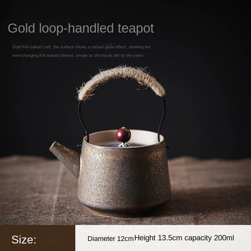 Teapot for Tea Cup Set Teapot for Tea Kettles Ancient Tea Pot Kung Fu Tea Set Single Pot Ceramic TeaPot Teapots Heated Kettle