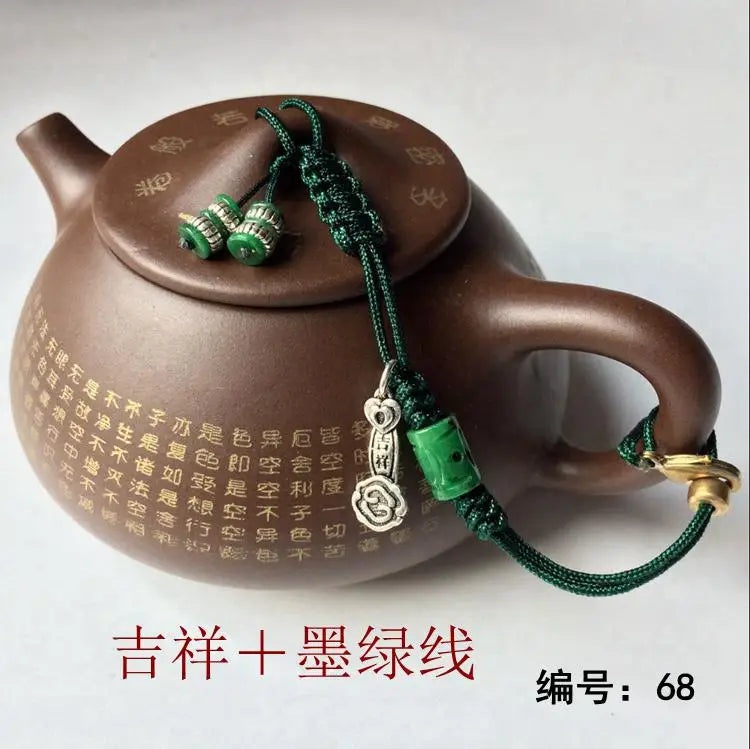 Teapot with Rope for Tea Ceremony, High-grade Pot Lid, Tied Teapot