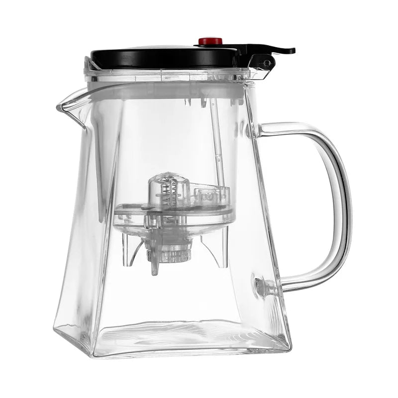 Thickened Glass Teapot High-temperature Resistant Teapot Household One-button Filtering Tea Separation Tea Maker